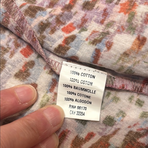 Anthropologie Conditions Apply Women's Size 4 Zig Zag Tiered Maxi Cotton Dress - Picture 9 of 13